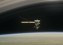 La última fotografía de 'Cassini'