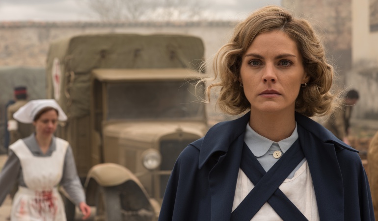 Amaia Salamanca, protagonista de 'Tiempos de guerra' Amaia Salamanca, protagonista de 'Tiempos de guerra'