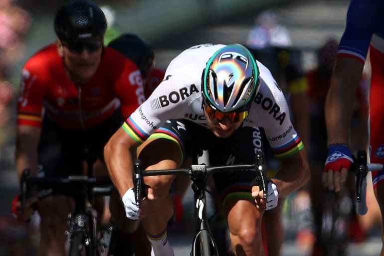 Sagan rueda en el Mundial Sagan rueda en el Mundial