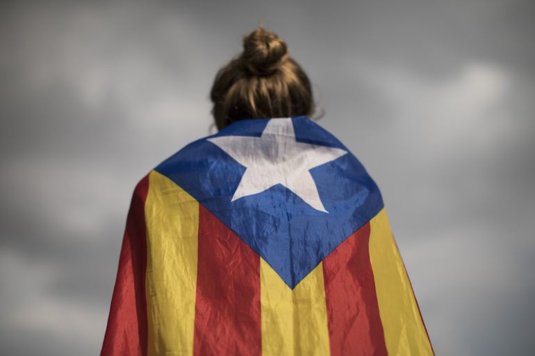 Fotografía de la agencia Getty sobre las protestas de los estudiantes catalanes Fotografía de la agencia Getty sobre las protestas de los estudiantes catalanes