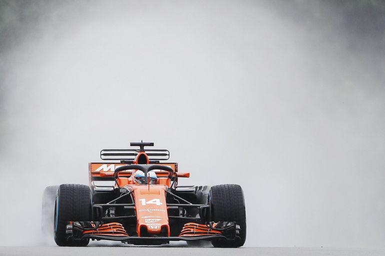 Fernando Alonso participa en la primera sesión de entrenamientos libres del circuito de Sepang. Fernando Alonso participa en la primera sesión de entrenamientos libres del circuito de Sepang.