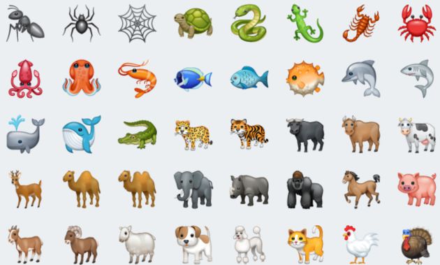 Los nuevos emojis de WhatsApp. Los nuevos emojis de WhatsApp.