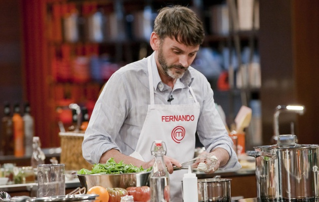 Fernando Tejero durante su paso por 'MasterChef Celebrity' Fernando Tejero durante su paso por 'MasterChef Celebrity'