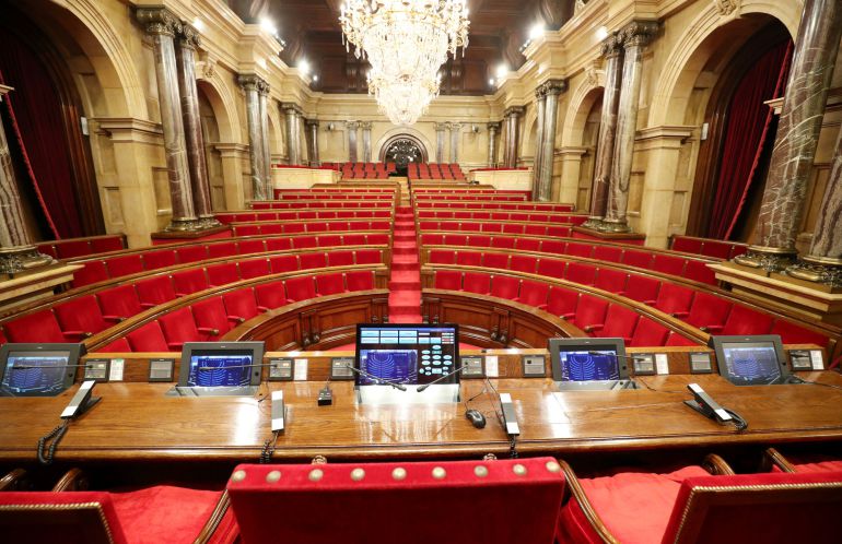 Imagen del Parlament de Cataluña. Imagen del Parlament de Cataluña.