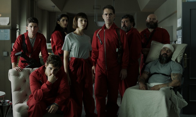 Los cacos de 'La Casa de Papel' Los cacos de 'La Casa de Papel'
