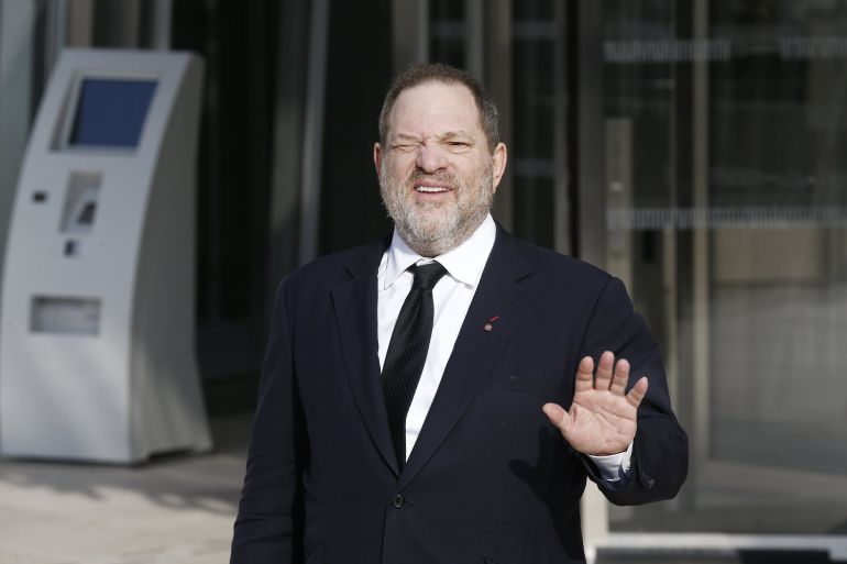 Fotografía de archivo del productor estadounidense Harvey Weinstein Fotografía de archivo del productor estadounidense Harvey Weinstein