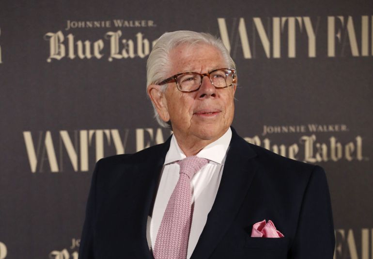 El periodista estadounidense Carl Bernstein a su llegada al acto El periodista estadounidense Carl Bernstein a su llegada al acto