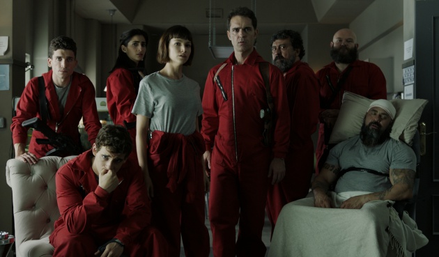 Los cacos de 'La Casa de Papel' Los cacos de 'La Casa de Papel'