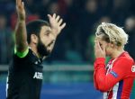 Soccer Football - Champions League - Qarabag FK vs Atletico Madrid - Olympic Stadium, Baku, Azerbaijan - October 18, 2017 Atletico Madrid’s Antoine Griezmann reacts REUTERS/David Mdzinarishvili