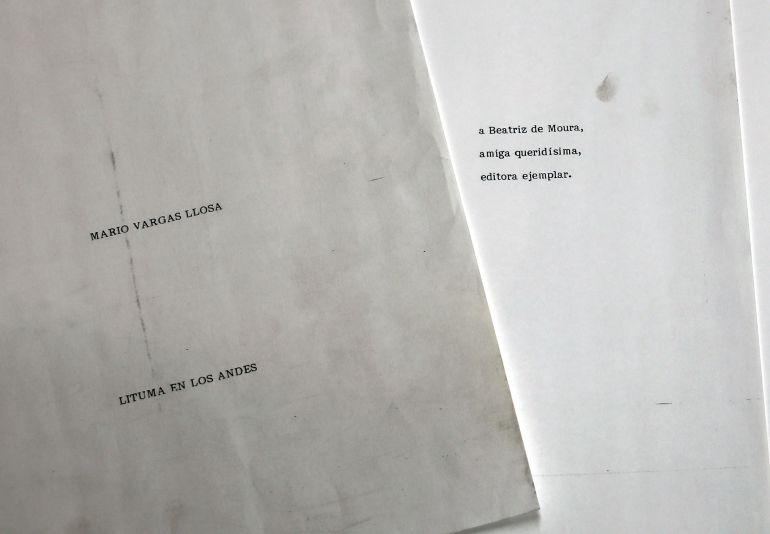Tusquets dona su archivo a la Biblioteca Nacional: Tusquets dona a la Biblioteca Nacional originales de García Márquez y Vargas Llosa Tusquets dona su archivo a la Biblioteca Nacional: Tusquets dona a la Biblioteca Nacional originales de García Márquez y Vargas Llosa