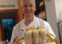 Palomitas y Coca-Cola, con cuchara