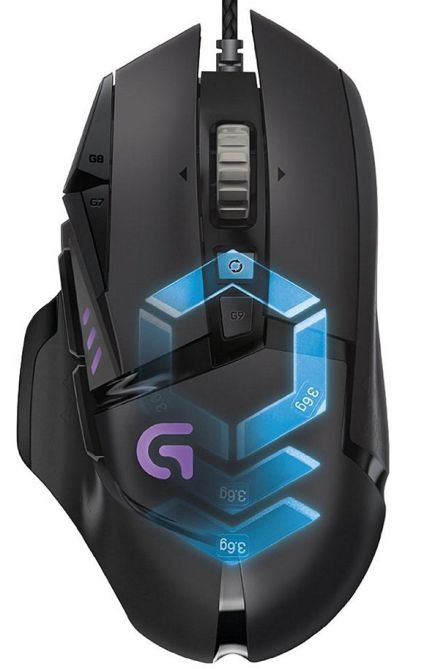 El Logitech G502 se acomoda a cualquier tipo de videojuego. El Logitech G502 se acomoda a cualquier tipo de videojuego.