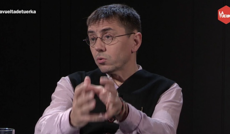 Juan Carlos Monedero cancela 'La tuerka' Juan Carlos Monedero cancela 'La tuerka'