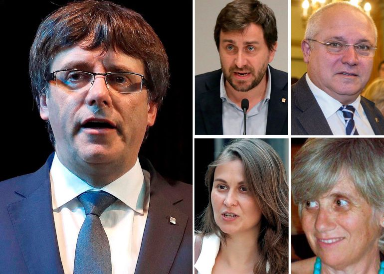 La juez de la Audiencia Nacional Carmen Lamela ha ordenado la detención del expresidente catalán Carles Puigdemont y los cuatro exconsellers que viajaron con él a Bélgica La juez de la Audiencia Nacional Carmen Lamela ha ordenado la detención del expresidente catalán Carles Puigdemont y los cuatro exconsellers que viajaron con él a Bélgica