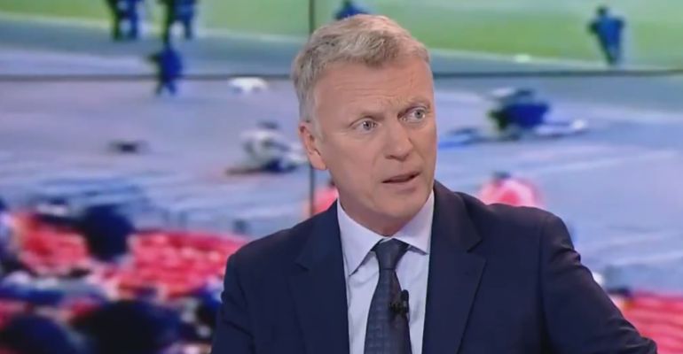 David Moyes, durante la entrevista con Bein Sports David Moyes, durante la entrevista con Bein Sports