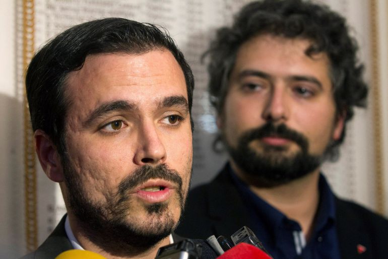 El coordinador general de IU y diputado nacional de Unidos Podemos, Alberto Garzón El coordinador general de IU y diputado nacional de Unidos Podemos, Alberto Garzón