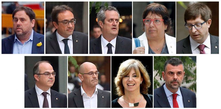 Combo de los exconsellers para los que la juez de la Audiencia Nacional Carmen Lamela ha decretado prisión Combo de los exconsellers para los que la juez de la Audiencia Nacional Carmen Lamela ha decretado prisión