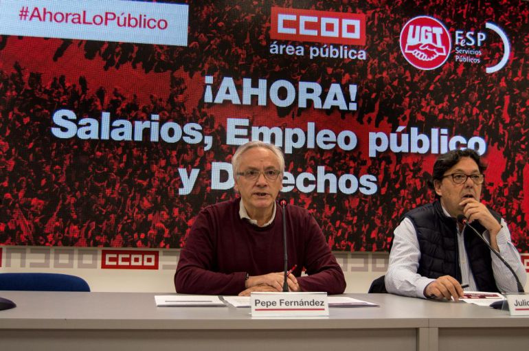 CCOO y UGT anuncian concentraciones en defensa del empleo público CCOO y UGT anuncian concentraciones en defensa del empleo público