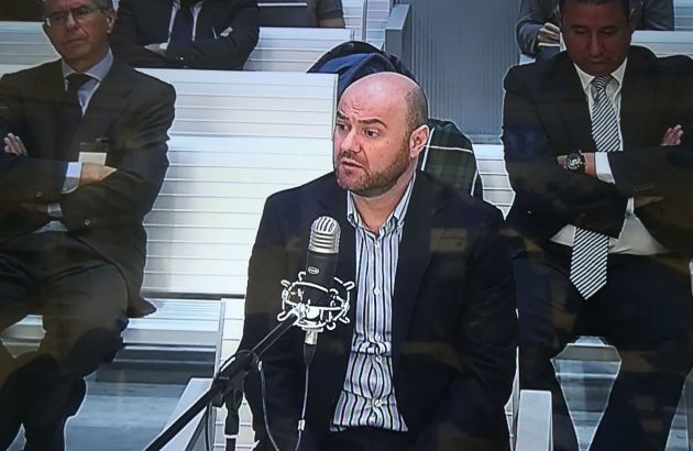 El agente Talamino en su declaración El agente Talamino en su declaración
