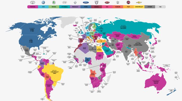 Los vehículos más vendidos de Europa. Pincha sobre la imagen para verla a tamaño completo. Los vehículos más vendidos de Europa. Pincha sobre la imagen para verla a tamaño completo.