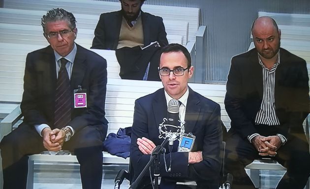 El segundo agente de la UCO declarando como testigo El segundo agente de la UCO declarando como testigo