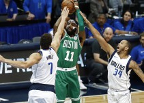 Irving y sus 47 puntos apuntalan la 16ª victoria consecutiva de los Celtics