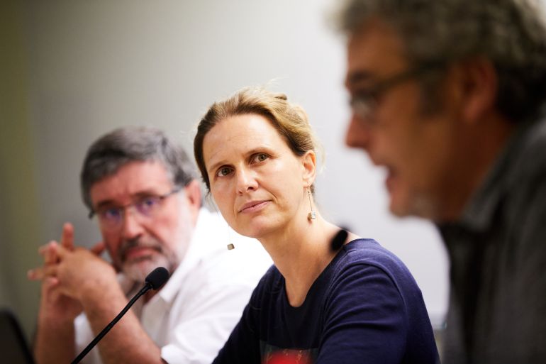 La escritora y educadora, Alba Castellví. La escritora y educadora, Alba Castellví.