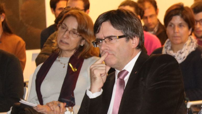 El expresident Carles Puigdemont en Bruselas El expresident Carles Puigdemont en Bruselas