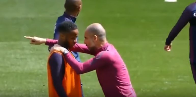 Guardiola señala el camino a Rajeem Sterling Guardiola señala el camino a Rajeem Sterling