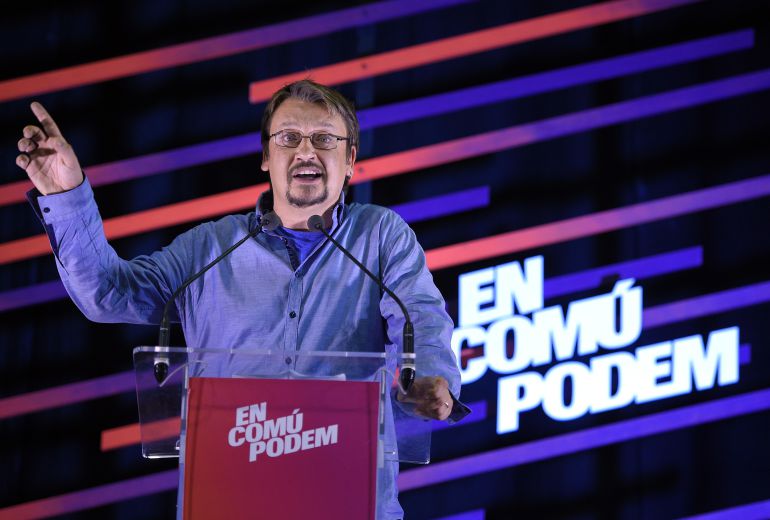 El candidato a la presidencia de la Generalitat de Catalunya por En Comú Podem, Xavier Domènech. El candidato a la presidencia de la Generalitat de Catalunya por En Comú Podem, Xavier Domènech.