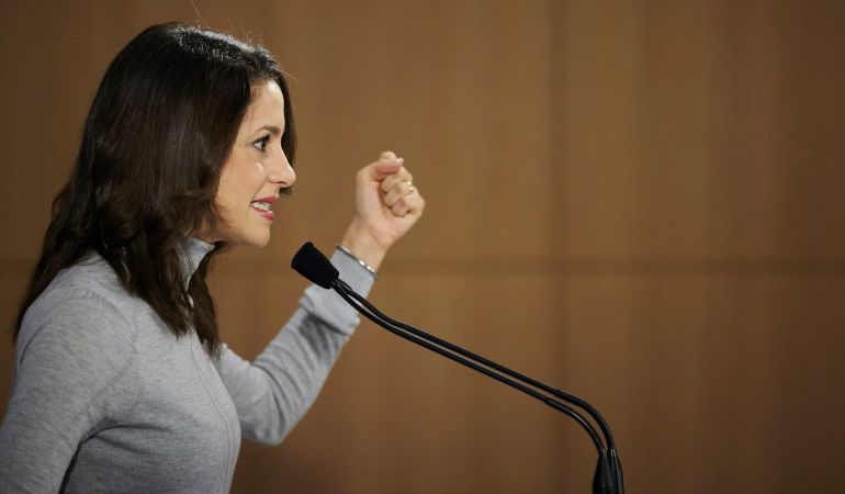 La candidata de Ciudadanos a la presidencia de la Generalitat, Inés Arrimadas. La candidata de Ciudadanos a la presidencia de la Generalitat, Inés Arrimadas.