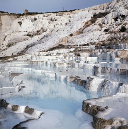 Aguas termales de Pamukkale. Aguas termales de Pamukkale.