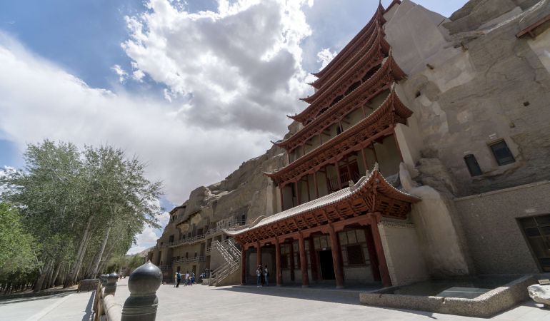 Cuevas del Mogao (China). Cuevas del Mogao (China).