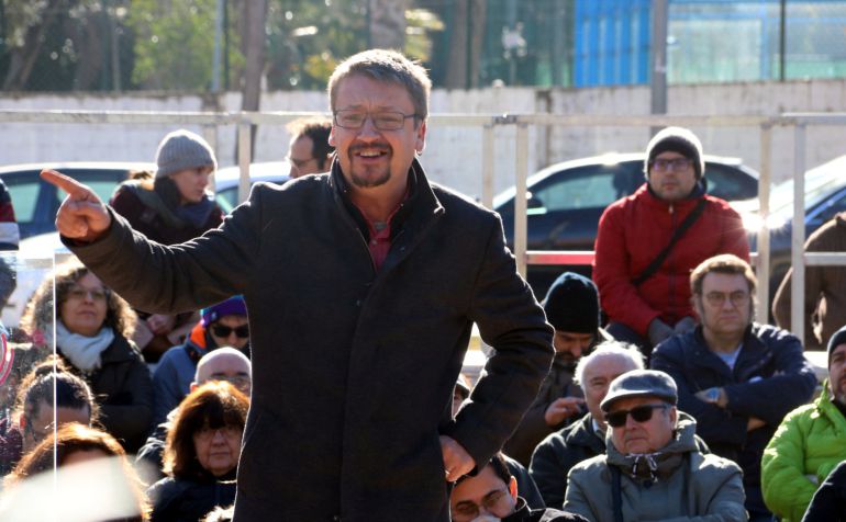 El candidato de Catalunya en Comú-Podem, Xavier Domènech. El candidato de Catalunya en Comú-Podem, Xavier Domènech.