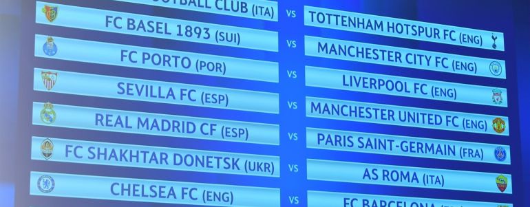 Cruce de octavos de la Champions League Cruce de octavos de la Champions League