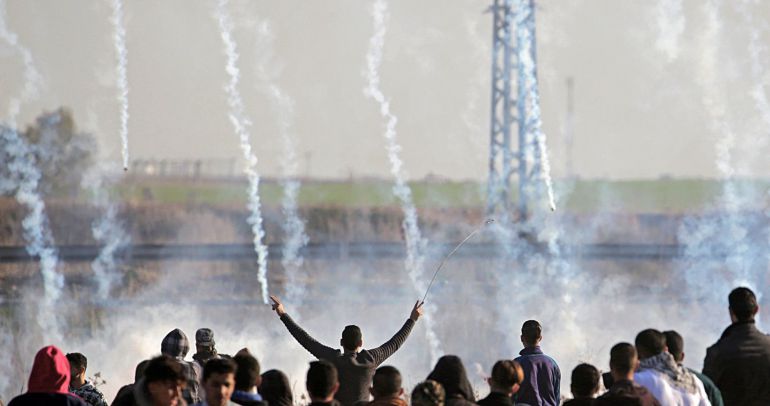 Dos palestinos muertos en las protestas contra Trump Dos palestinos muertos en las protestas contra Trump