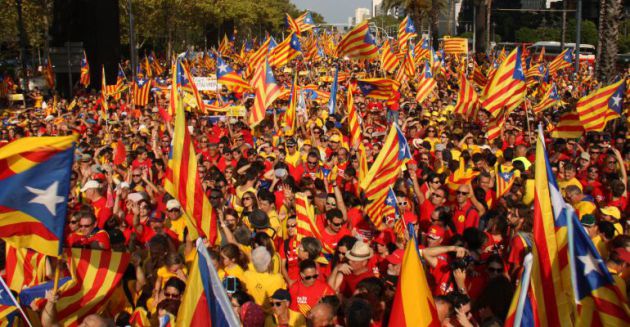 Imagen de la Diada de septiembre de 2016 Imagen de la Diada de septiembre de 2016
