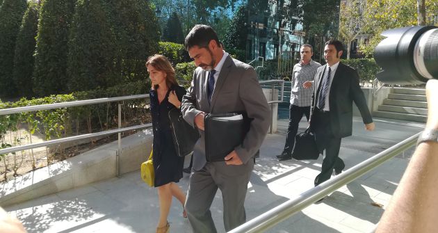 Trapero abandona la Audiencia Nacional Trapero abandona la Audiencia Nacional