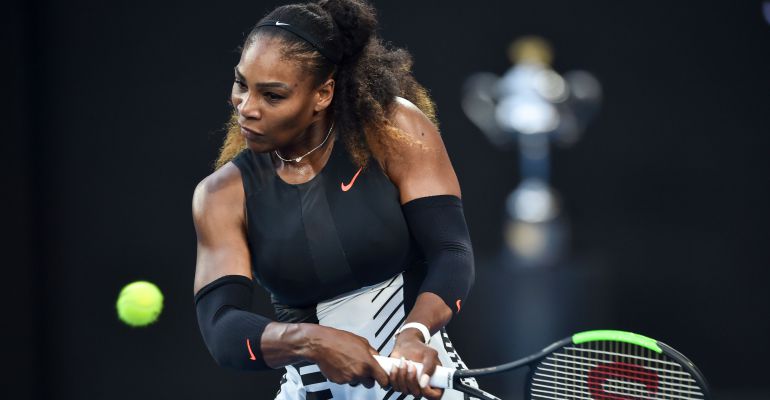 Serena Williams, durante el torneo de Australia de la temporada pasada Serena Williams, durante el torneo de Australia de la temporada pasada