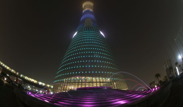 El hotel The Torch Doha situado en Qatar. El hotel The Torch Doha situado en Qatar.