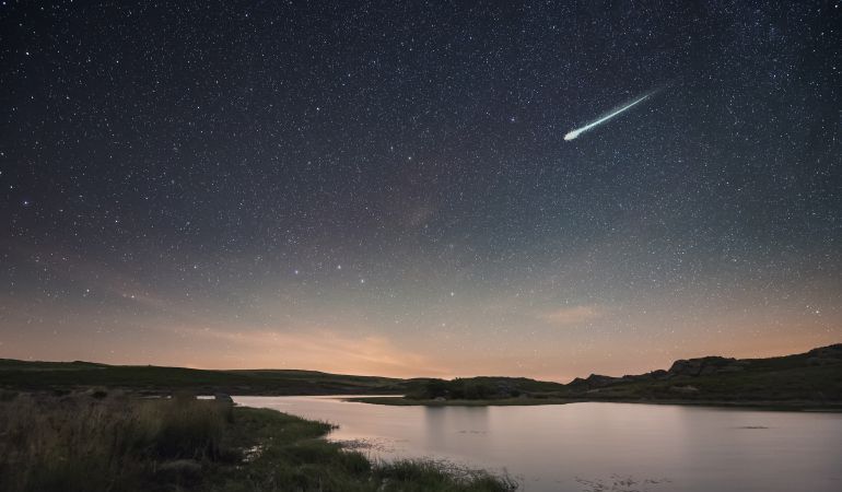 Llega la primera lluvia de estrellas del año. Llega la primera lluvia de estrellas del año.