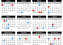Consulta el calendario laboral 2018 de cada comunidad autónoma