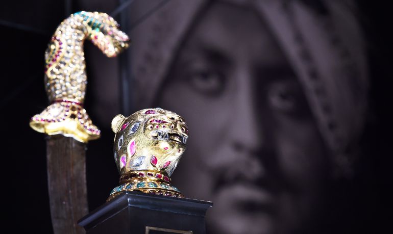 Estas son algunas de las joyas que formaban parte de la exposición del jeque Al Thani. Estas son algunas de las joyas que formaban parte de la exposición del jeque Al Thani.