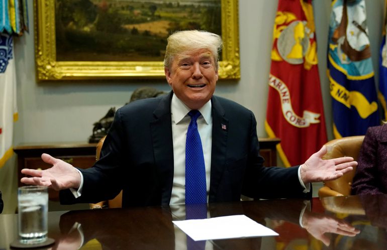 El presidente de los Estados Unidos, Donald Trump. El presidente de los Estados Unidos, Donald Trump.