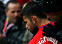 Diego Costa, gol y expulsión en su debut en el Wanda Metropolitano