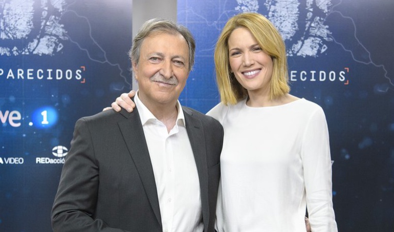 Paco Lobatón y Silvia Intxaurrondo, director y presentadora de 'Desaparecidos' Paco Lobatón y Silvia Intxaurrondo, director y presentadora de 'Desaparecidos'