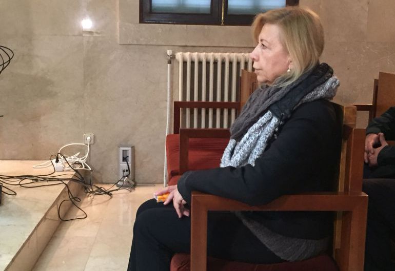 Munar durante uno de sus juicios por corrupción Munar durante uno de sus juicios por corrupción