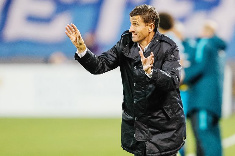 Javi Gracia durante su etapa en Rusia con el Rubin Kazan. Javi Gracia durante su etapa en Rusia con el Rubin Kazan.