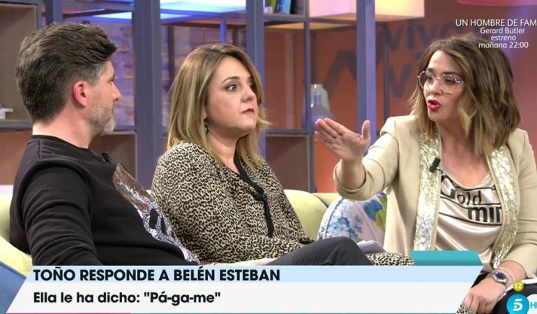 Toñi Moreno, a Toño Sanchís: ""A mi programa no vengas a mentir"" Toñi Moreno, a Toño Sanchís: ""A mi programa no vengas a mentir""