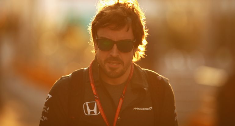 El bicampeón del mundo de Fórmula 1 Fernando Alonso. El bicampeón del mundo de Fórmula 1 Fernando Alonso.